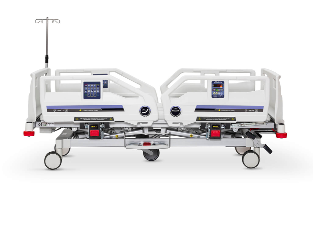 Електричне ліжко для інтенсивної терапіїї CURA 4040 (4 мотори)
