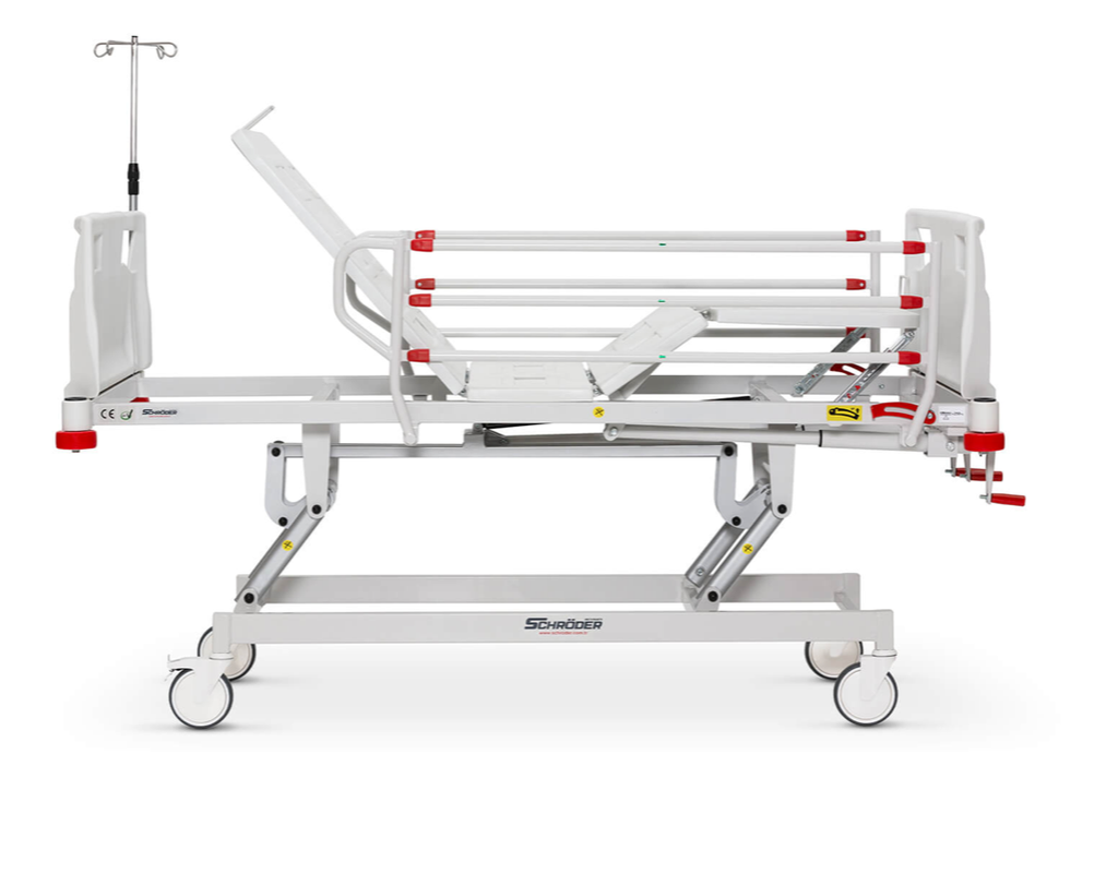 Механічне лікарняне ліжко CURA 230 PL (3 рукоятки)