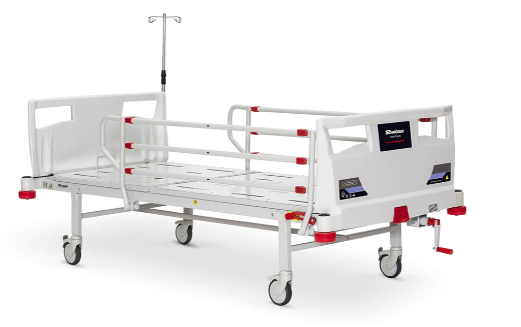 Механічне лікарняне ліжко CURA 120 PL (1 рукоятка)