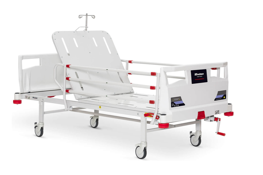 Механічне лікарняне ліжко CURA 120 PL (1 рукоятка)