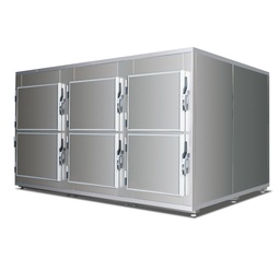 [CEACA29] Універсальний блок, холодильна камера, для 6 тіл (з 6 дверима)